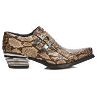  M.7934PT-C5 SNAKE CUERO WEST NEGRO ACERO TACON DALLAS ACERO - 
