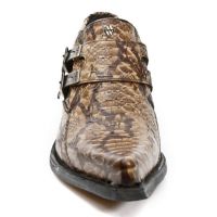 Казаки M.7934PT-C5 SNAKE CUERO WEST NEGRO ACERO TACON DALLAS ACERO New Rock M.7934PT-C5 - маленькая картинка