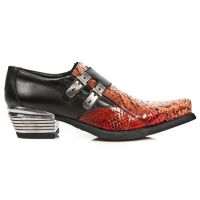  M.7934PT-S11 PYTHON RETICULATUS NARANJA, NOMADA NEGRO, DALLA - 