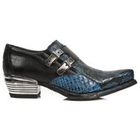  M.7934PT-S4 PYTHON RETICULATUS AZUL, NOMADA NEGRO, DALLAS NE - 