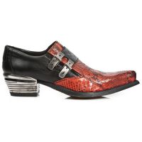  M.7934PT-S5 PYTHON RETICULATUS ROJO, NOMADA NEGRO, DALLAS N - 