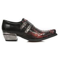  M.7934PT-S8 PYTHON RETICULATUS ROJO-METAL, NOMADA NEGRO, DAL - 