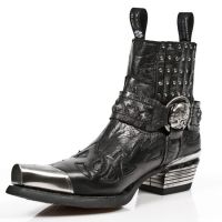 Казаки M.7950P-C10 NOMADA NEGRO, VINTAGE FLOWER NEGRO, WEST N. TDAL New Rock M.7950P-C10 - маленькая картинка