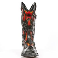 Казаки M.7952-C2 NOMADA NEGRO PULIK FUEGO WEST NEGRO ACERO T ACERO New Rock M.7952-C2 - маленькая картинка