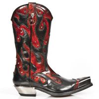 Казаки M.7952P-C3 PULIK FUEGO NOMADA NEGRO WEST ACERO PUNTERA ACERO New Rock M.7952P-C3 - маленькая картинка