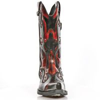 Казаки M.7952P-C3 PULIK FUEGO NOMADA NEGRO WEST ACERO PUNTERA ACERO New Rock M.7952P-C3 - маленькая картинка