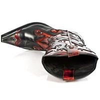 Казаки M.7952P-C3 PULIK FUEGO NOMADA NEGRO WEST ACERO PUNTERA ACERO New Rock M.7952P-C3 - маленькая картинка