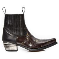 M.7953PT-S2 GRABADO BULL MARRON-ORO, ITALI NEGRO, WEST T.DAL - 