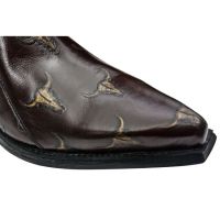  M.7953PT-S2 GRABADO BULL MARRON-ORO, ITALI NEGRO, WEST T.DAL New Rock M.7953PT-S2 -  