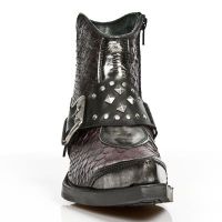 Казаки M.7958-C1 PULIK ACERO SERPENTE MAKI LILA ITALI NEGRO WEST NE New Rock M.7958-C1 - маленькая картинка