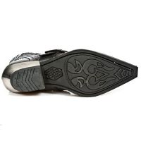 Казаки M.7958-C1 PULIK ACERO SERPENTE MAKI LILA ITALI NEGRO WEST NE New Rock M.7958-C1 - маленькая картинка