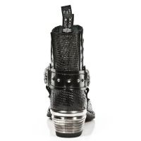 Казаки M.7959-S2 PITON NEGRO ANTIK NEGRO WEST NEGRO CUADRADO T DALL New Rock M.7959-S2 - маленькая картинка