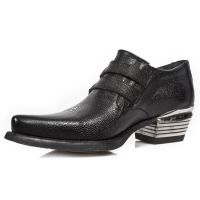Казаки M.7960-C5 MANTA RAYA NEGRO WEST NEGRO ACERO New Rock M.7960-C5 - маленькая картинка
