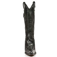 Казаки M.7982-C1 PITON METAL NEGRO ITALI NEGRO BULL NEGRO T BULL AC New Rock M.7982-C1 - маленькая картинка