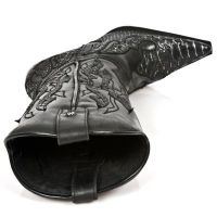 Казаки M.7982-C1 PITON METAL NEGRO ITALI NEGRO BULL NEGRO T BULL AC New Rock M.7982-C1 - маленькая картинка