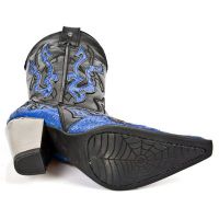 Казаки M.7982-C3 PITON METAL AZUL ITALI NEGRO BULL NEGRO T BULL ACE New Rock M.7982-C3 - маленькая картинка