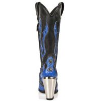 Казаки M.7982-C3 PITON METAL AZUL ITALI NEGRO BULL NEGRO T BULL ACE New Rock M.7982-C3 - маленькая картинка
