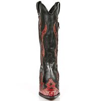 Казаки M.7982-C4 PITON METAL ROJO ITALI NEGRO BULL NEGRO T BULL ACE New Rock M.7982-C4 - маленькая картинка