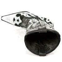 Казаки M.7982-C5 PITON METAL BLANCO ITALI NEGRO BULL NEGRO T BULL A New Rock M.7982-C5 - маленькая картинка