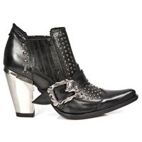  M.7984-C1 NOMADA NEGRO BULL NEGRO TACON BULL ACERO - 