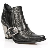 Казаки M.7984-C1 NOMADA NEGRO BULL NEGRO TACON BULL ACERO New Rock M.7984-C1 - маленькая картинка