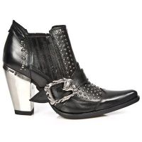 Казаки M.7984-C1 NOMADA NEGRO BULL NEGRO TACON BULL ACERO New Rock M.7984-C1 - маленькая картинка
