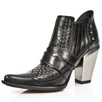 Казаки M.7984-C1 NOMADA NEGRO BULL NEGRO TACON BULL ACERO New Rock M.7984-C1 - маленькая картинка