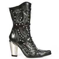 Казаки M.7985-C2 PULIK ACERO NOMADA NEGRO BULL NEGRO TACON BULL ACE New Rock M.7985-C2 - маленькая картинка