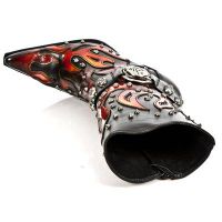 Казаки M.7986-C10 PULIK FUEGO, NOMADA NEGRO, BULL NEGRO TACON ACE New Rock M.7986-C10 - маленькая картинка