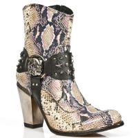 Казаки M.7988-R7 PITON DIAMANTE ROSA BUFALO NEGRO SPAY MIEL T BULL New Rock M.7988-R7 - маленькая картинка