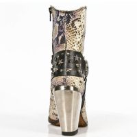 Казаки M.7988-R7 PITON DIAMANTE ROSA BUFALO NEGRO SPAY MIEL T BULL New Rock M.7988-R7 - маленькая картинка