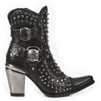Казаки M.7992-C2 NOMADA NEGRO MALICIA NEGRO TACON TEXAS ACERO New Rock M.7992-C2 - маленькая картинка