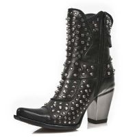 Казаки M.7992-C2 NOMADA NEGRO MALICIA NEGRO TACON TEXAS ACERO New Rock M.7992-C2 - маленькая картинка