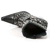 Казаки M.7992-C2 NOMADA NEGRO MALICIA NEGRO TACON TEXAS ACERO New Rock M.7992-C2 - маленькая картинка