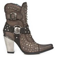  M.7992-C3 SOFTY MARRON, GALIA MARRON, BULL NEGRO TACON ACERO - 