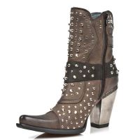 Казаки M.7992-C3 SOFTY MARRON, GALIA MARRON, BULL NEGRO TACON ACERO New Rock M.7992-C3 - маленькая картинка