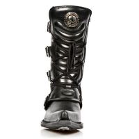 Казаки M.7993-C2 ITALI NEGRO NOMADA NEGRO WEST NEGRO ACERO TACON AC New Rock M.7993-C2 - маленькая картинка