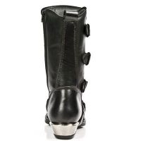 Казаки M.7993-C2 ITALI NEGRO NOMADA NEGRO WEST NEGRO ACERO TACON AC New Rock M.7993-C2 - маленькая картинка