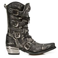  M.7993-C3 VINTAGE RASPADO NEGRO WEST NEGRO ACERO T.DALLAS - 
