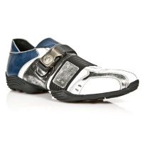 Ботинки M.8147-C6 NAPA BLANCA BOX PLANE NOMADA AZUL CARB NEGRO ABS N New Rock M.8147-C6 - маленькая картинка