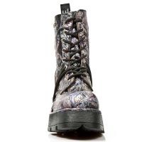  M.8355-C3 VINTAGE FLOWER LILA, PLANING NEGRO M8 ACERO New Rock M.8355-C3 -  