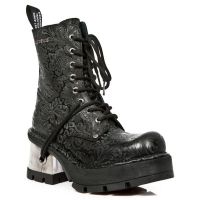  M.8355-S2 VINTAGE FLOWER NEGRO, PLANING NEGRO M8 ACERO New Rock M.8355-S2 -  