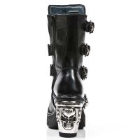  M.8356-S1 ITALI NEGRO, ANTIK NEGRO, PLATF.NRK TACON SKULLL A New Rock M.8356-S1 -  