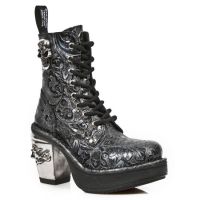  M.8358-S6 OAKNUTS ACERO, PLATAF NEGRO TACON SKULL ACERO New Rock M.8358-S6 -  