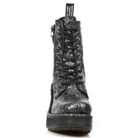  M.8358-S6 OAKNUTS ACERO, PLATAF NEGRO TACON SKULL ACERO New Rock M.8358-S6 -  