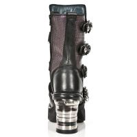  M.8360-C2 ANTIK LILA ITALI NEGRO PERFORADO CUADR PL NEGRO NR New Rock M.8360-C2 -  