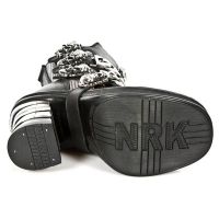  M.8360-C2 ANTIK LILA ITALI NEGRO PERFORADO CUADR PL NEGRO NR New Rock M.8360-C2 -  