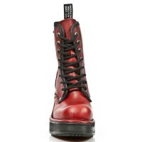  M.8362-C1 NATURE ROJO PICADO RIBETE NEGRO New Rock M.8362-C1 -  