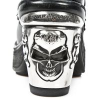 M.8363-C5 ITALI NEGRO BOX AZUL METAL ENCAJE 54 PL NRK SKULL New Rock M.8363-C5 -  