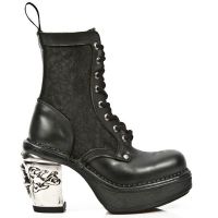  M.8363-C6 ITALI NEGRO NAPA NEGRO ENCAJE 54 PL NRK SKULL ACER - 